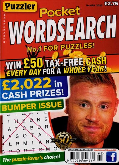 Puzzler Pocket Wordsearch Magazine