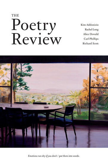 The Poetry Review Magazine