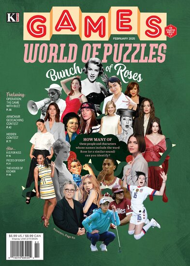 Games World of Puzzles Magazine